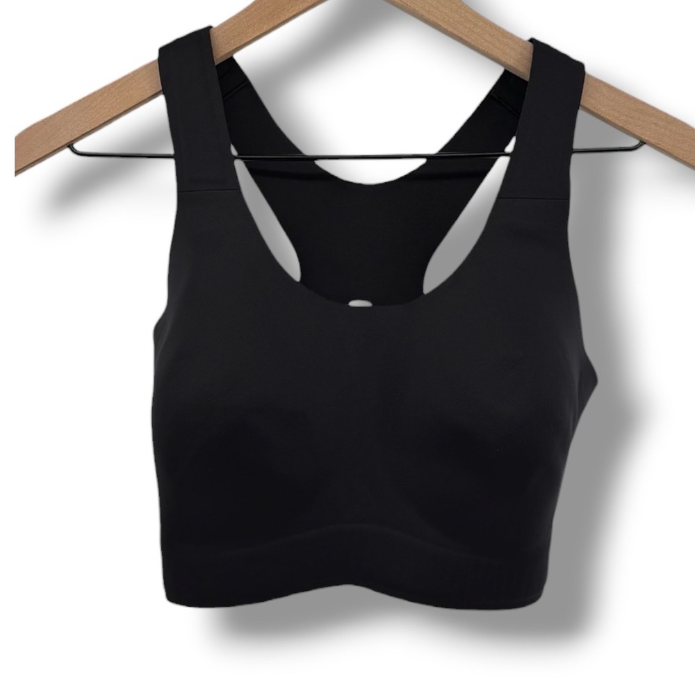 Lululemon Go Further Bra Women Medium Black High Impact Support Code C/D Cup